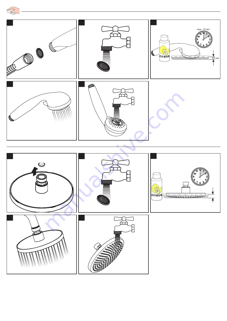 Hans Grohe Marine 2 Showerpipe Instructions For Use/Assembly Instructions Download Page 38