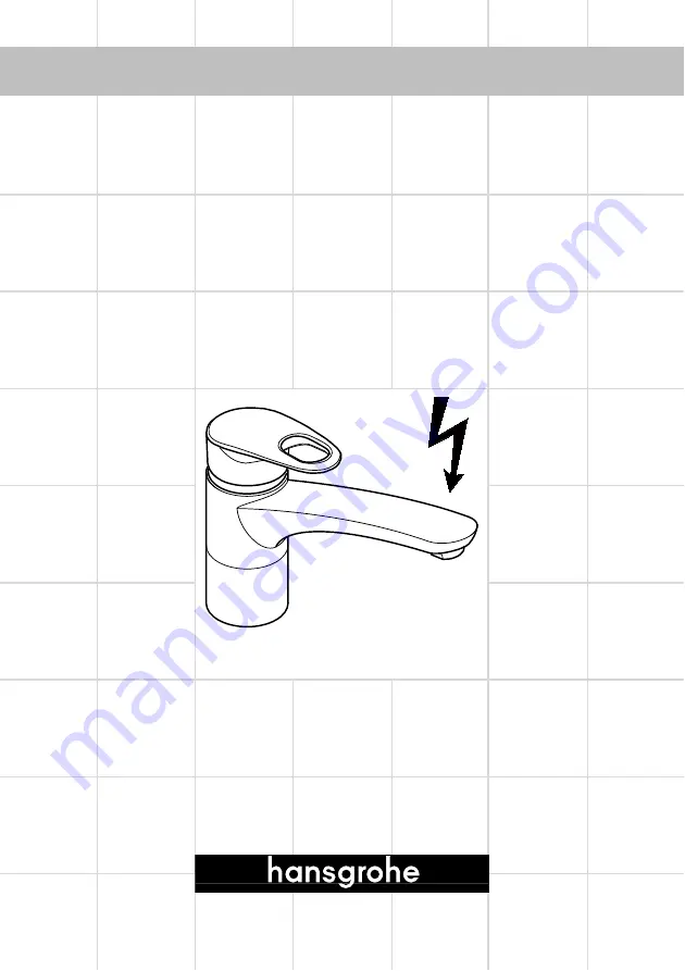 Hans Grohe Mediano 14912000 Quick Start Manual Download Page 1