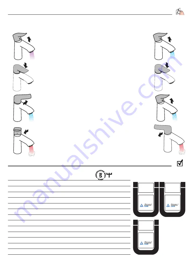 Hans Grohe Metris 100 31088000 Instructions For Use Manual Download Page 35