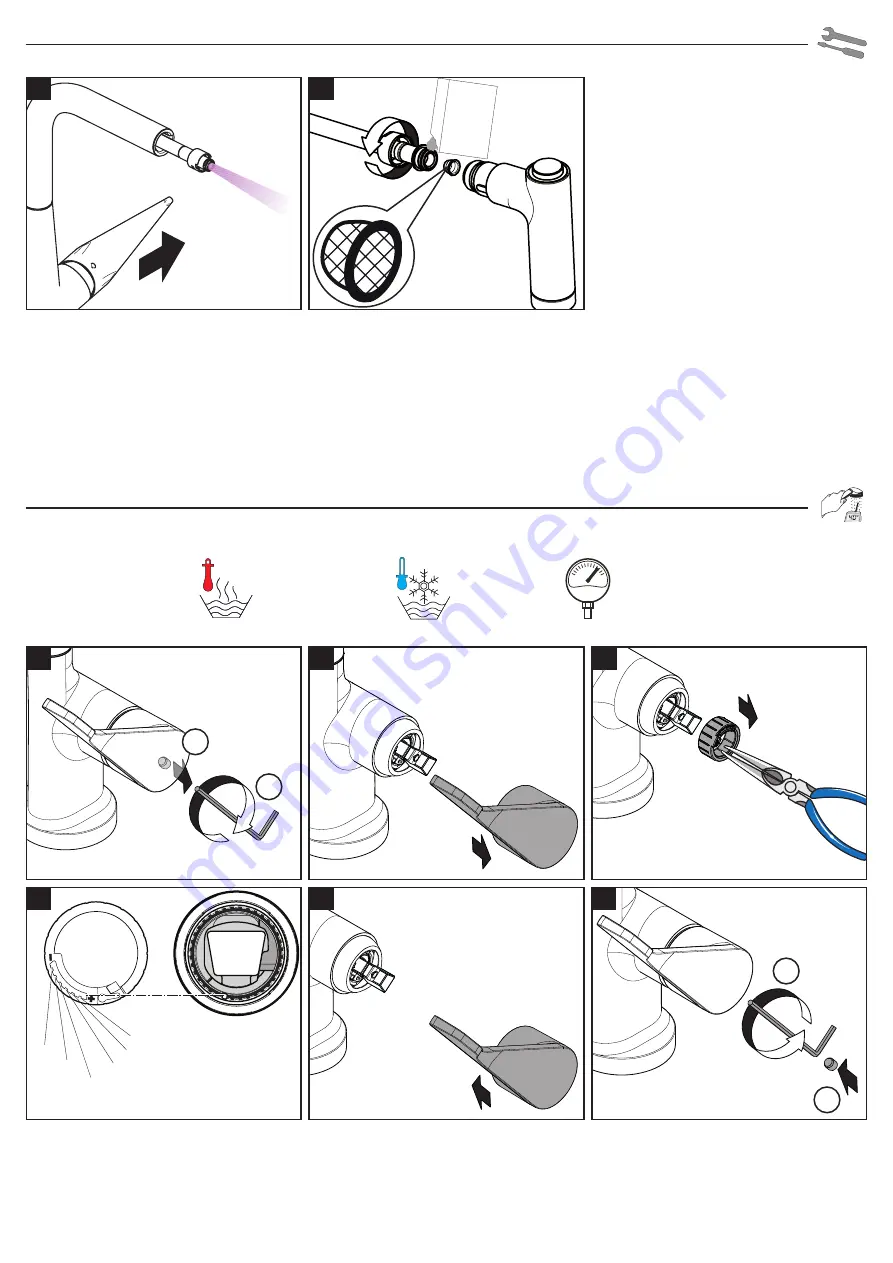 Hans Grohe Metris 220 Instructions For Use/Assembly Instructions Download Page 33