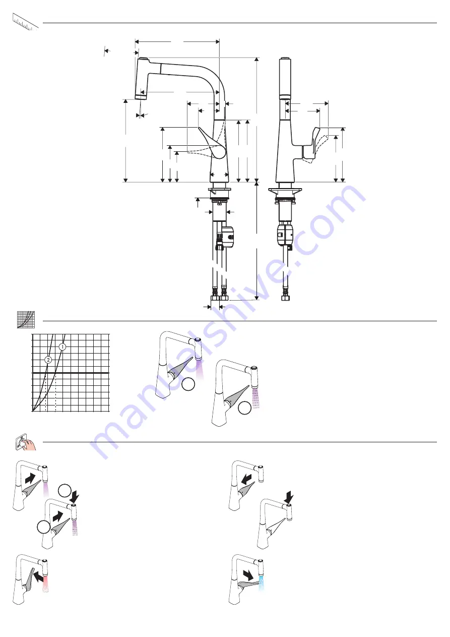 Hans Grohe Metris 220 Instructions For Use/Assembly Instructions Download Page 34