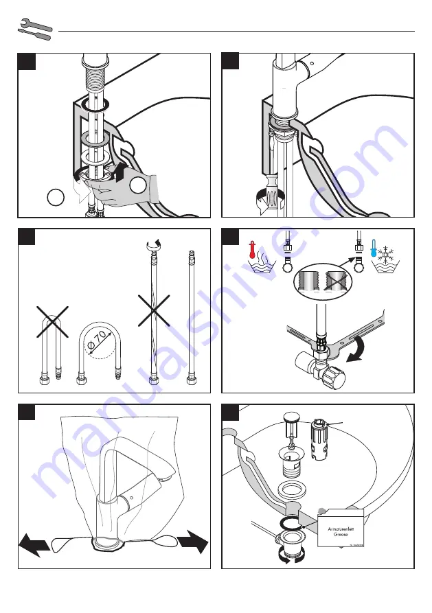 Hans Grohe Metris 230 31087009 Скачать руководство пользователя страница 4