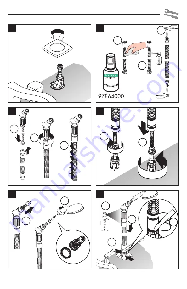 Hans Grohe Metris 31315 Series Instructions For Use/Assembly Instructions Download Page 33