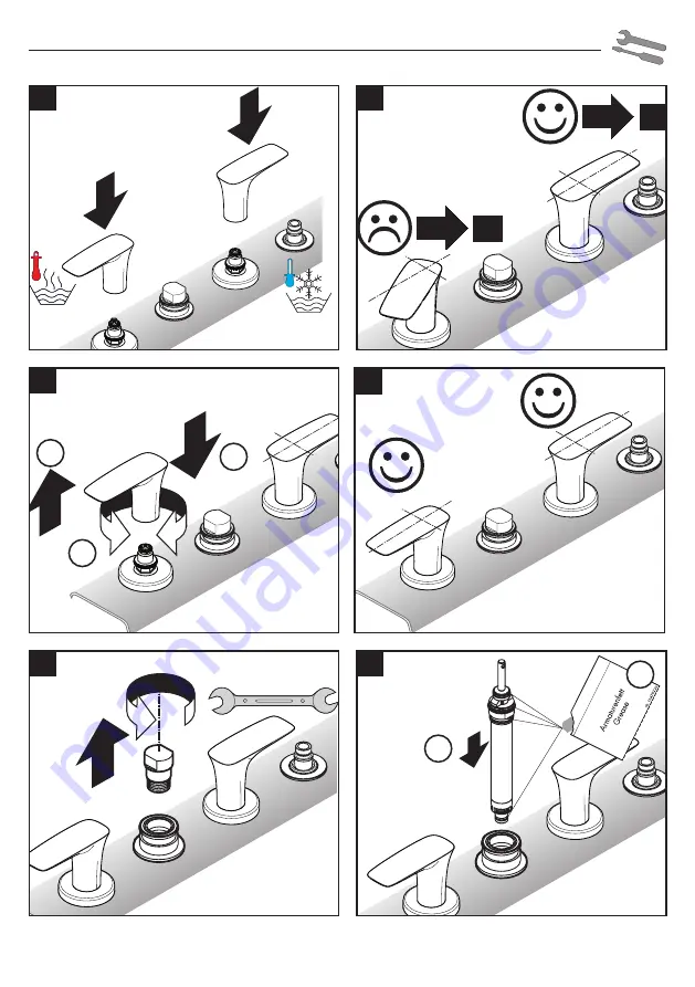 Hans Grohe Metris 31442009 Instructions For Use/Assembly Instructions Download Page 5