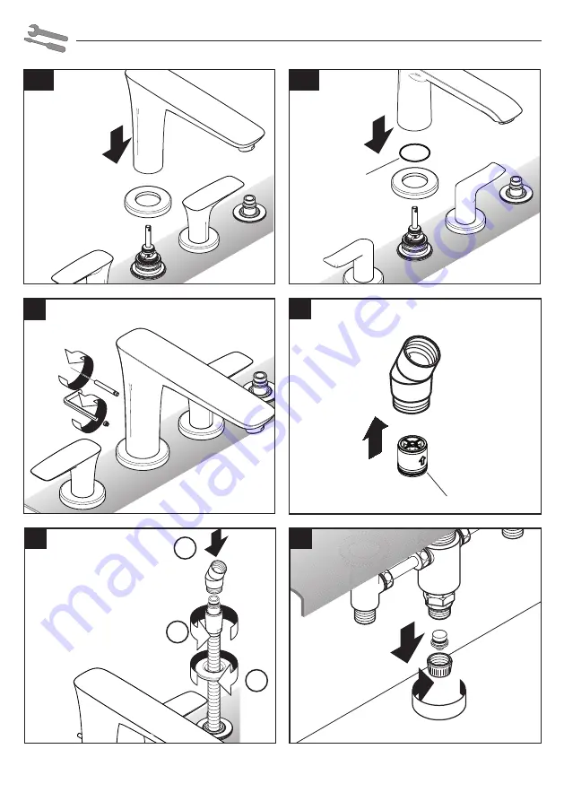 Hans Grohe Metris 31442009 Instructions For Use/Assembly Instructions Download Page 6