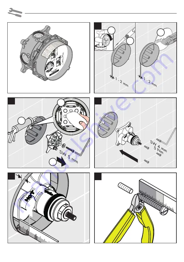 Hans Grohe Metris 31570000 Instructions For Use/Assembly Instructions Download Page 60