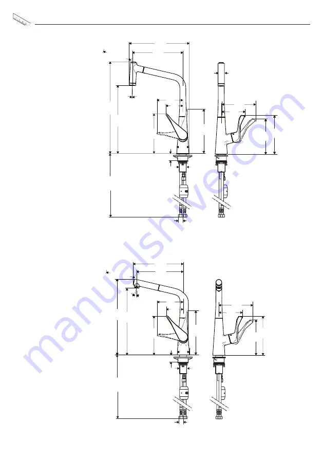 Hans Grohe Metris 320 2jet Series Скачать руководство пользователя страница 38