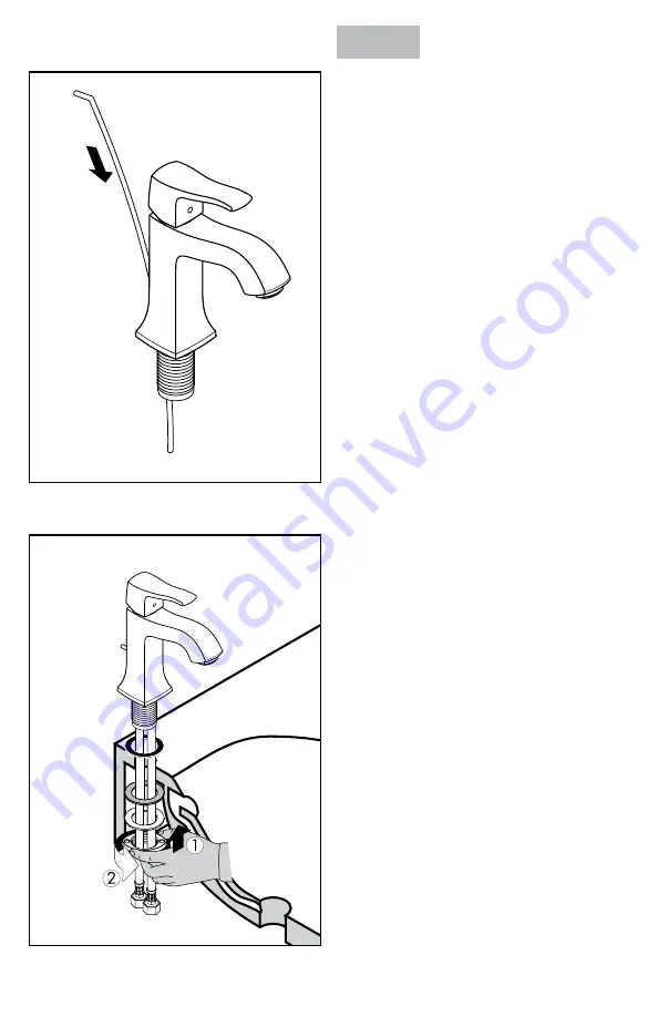 Hans Grohe Metris C Series Installation Instructions Manual Download Page 6