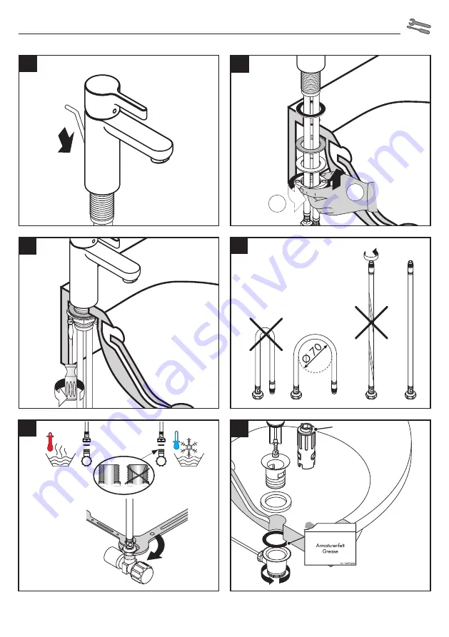 Hans Grohe Metris Classic 31075 Series Instructions For Use/Assembly Instructions Download Page 33