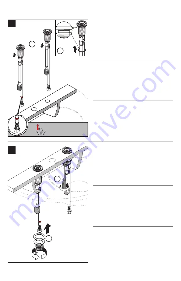 Hans Grohe Metris E 31124 1 Series Installation/User Instructions/Warranty Download Page 6