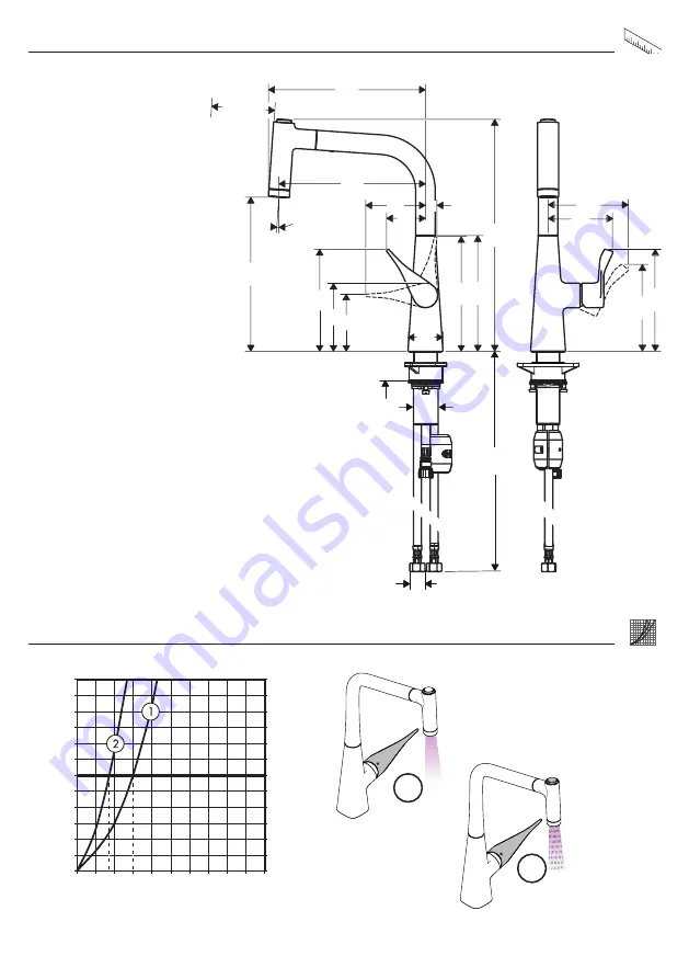 Hans Grohe Metris M71 220 2jet 14834000 Instructions For Use/Assembly Instructions Download Page 33