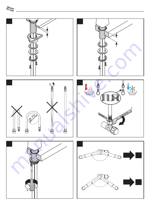 Hans Grohe Metris M71 220 2jet 14834000 Instructions For Use/Assembly Instructions Download Page 34