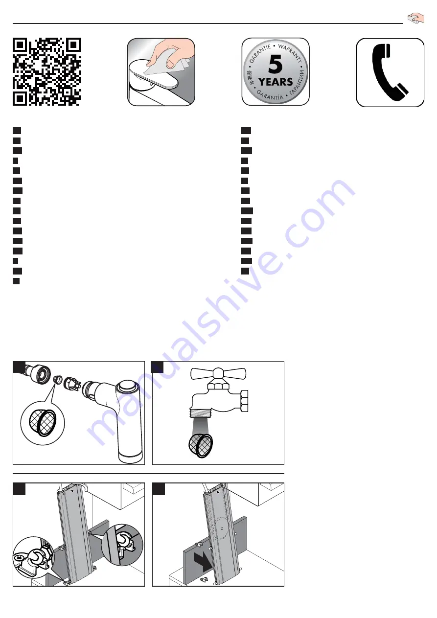 Hans Grohe Metris M71 220 2jet 73800 Series Instructions For Use/Assembly Instructions Download Page 8