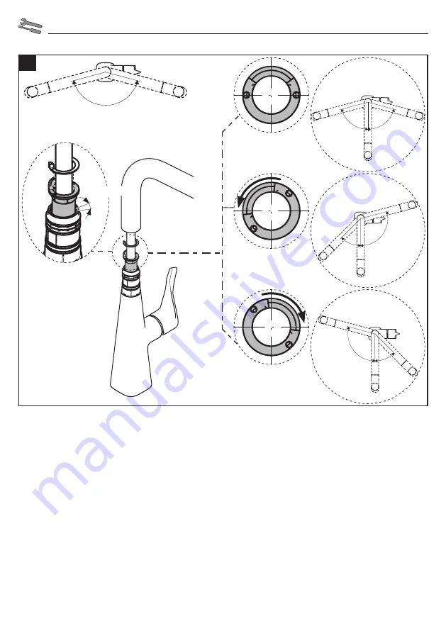 Hans Grohe Metris M71 220 2jet Скачать руководство пользователя страница 34