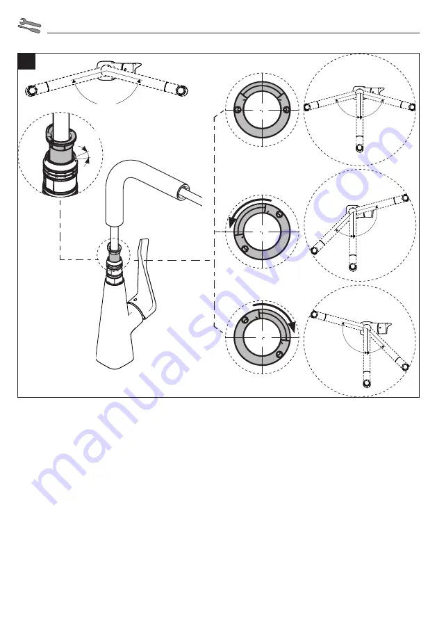 Hans Grohe Metris M71 320 1jet 73812 Series Скачать руководство пользователя страница 36