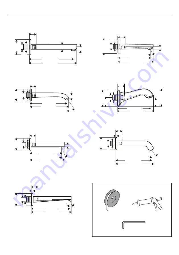 Hans Grohe Metris S 14421 1 Installation/User Instructions/Warranty Download Page 3