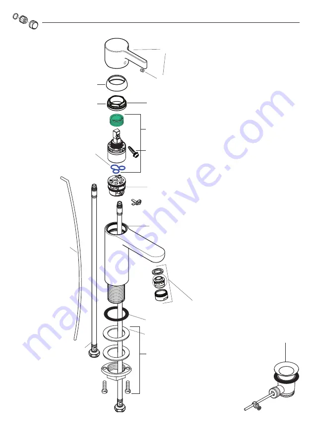 Hans Grohe Metris S 31015000 Instructions For Use/Assembly Instructions Download Page 8