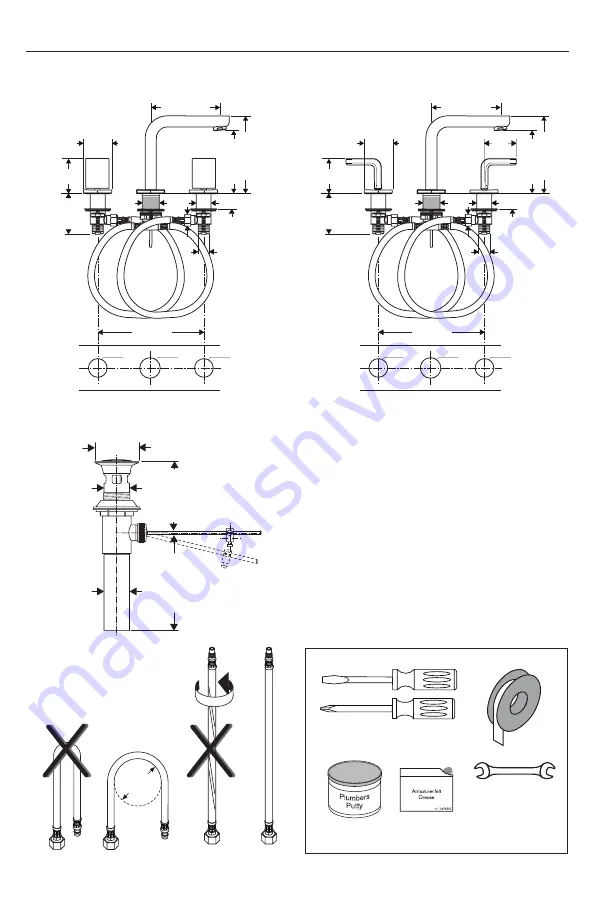 Hans Grohe Metris S 31067 1 Series Installation/User Instructions/Warranty Download Page 5