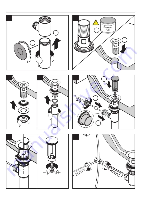 Hans Grohe Metris S 31067 1 Series Installation/User Instructions/Warranty Download Page 14