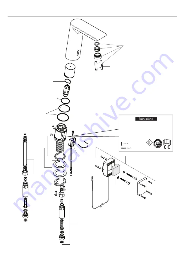 Hans Grohe Metris S 31101001 Скачать руководство пользователя страница 15