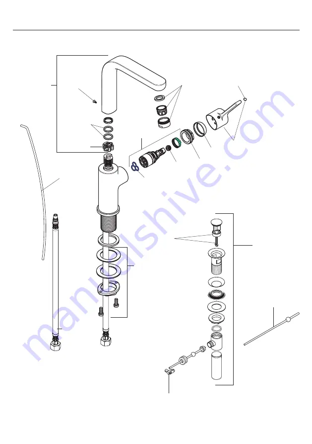 Hans Grohe Metris S 31161 1 Series Скачать руководство пользователя страница 8