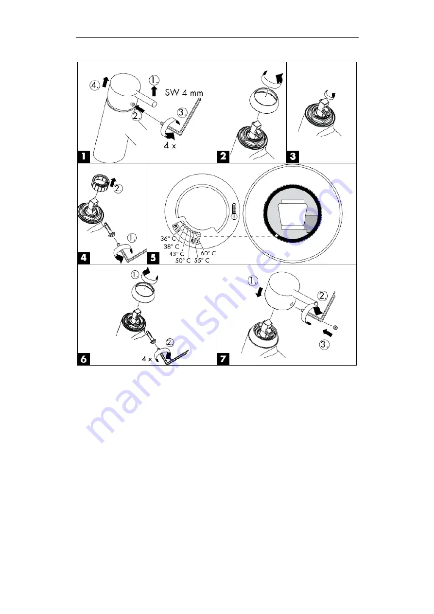 Hans Grohe Metris S 31460000 Assembly Instructions Manual Download Page 7