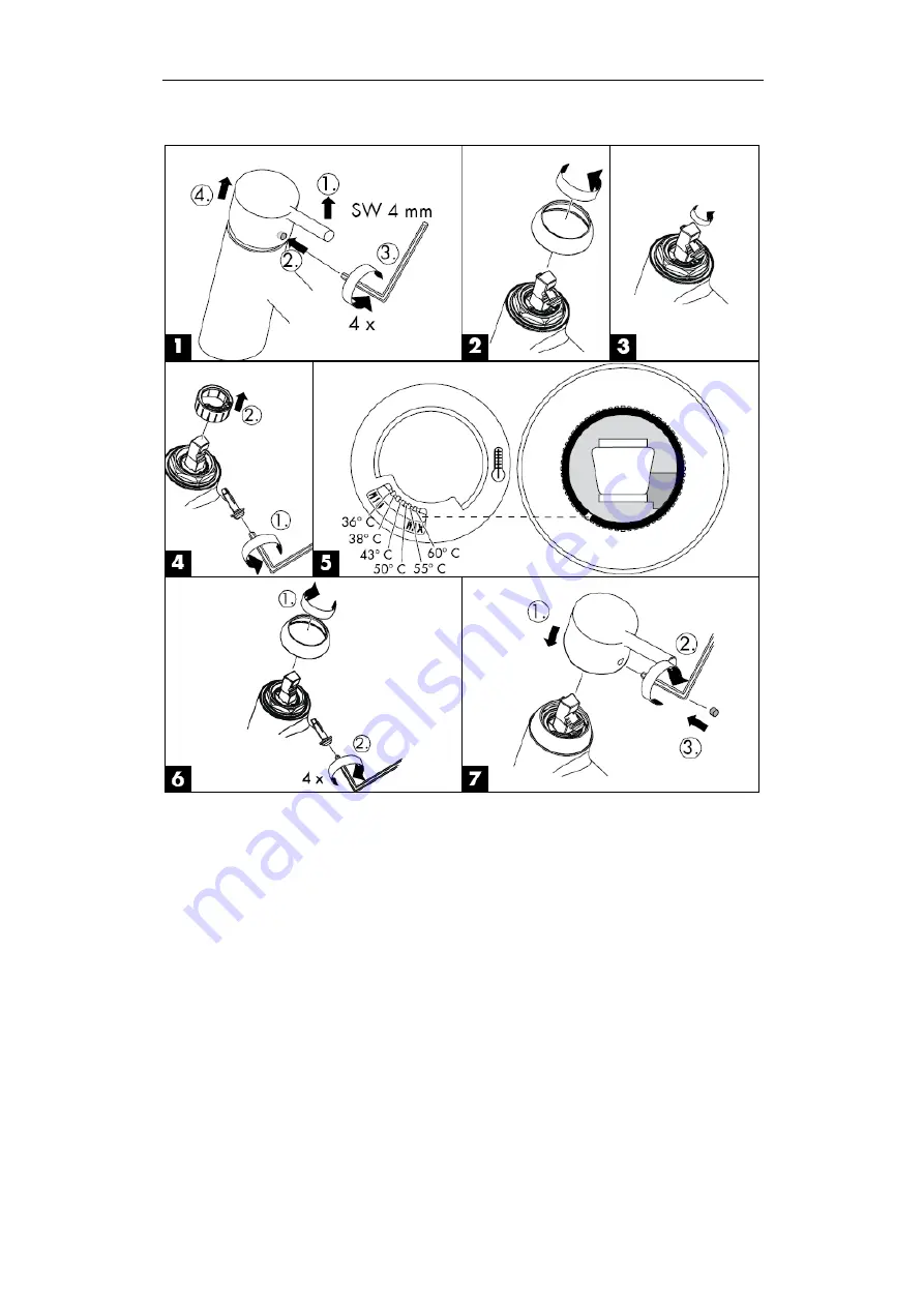 Hans Grohe Metris S 31460000 Assembly Instructions Manual Download Page 15