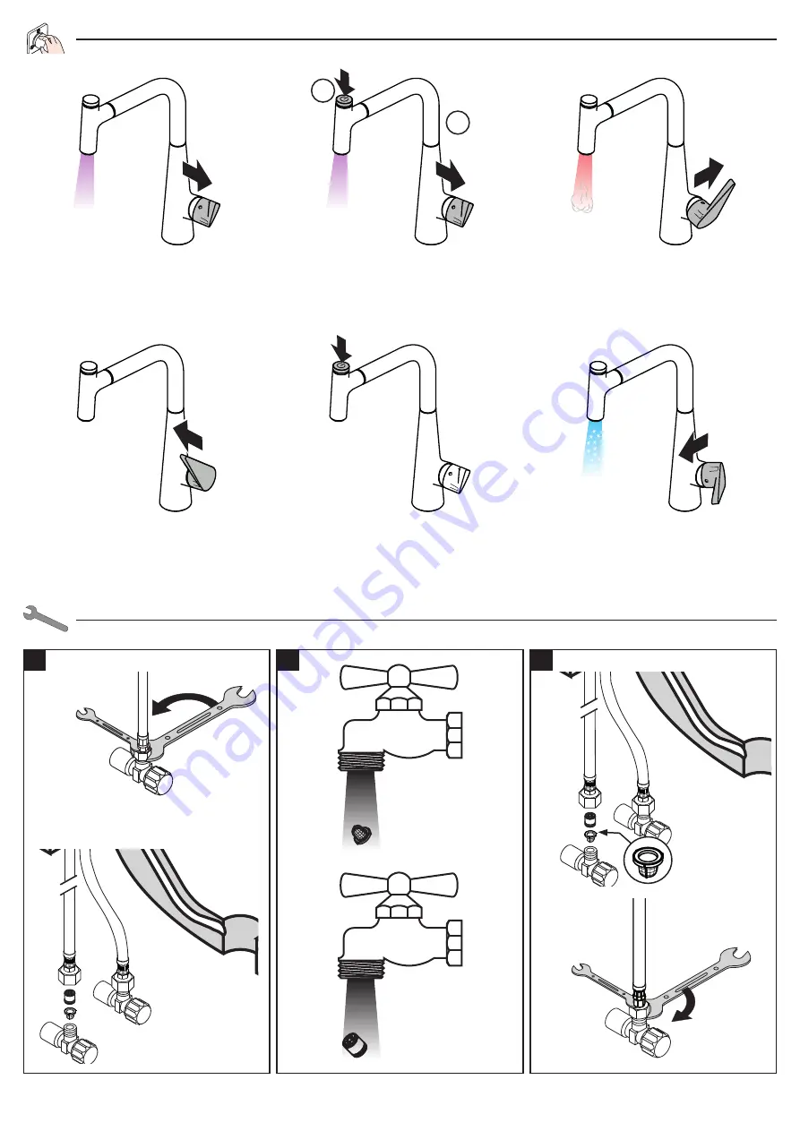 Hans Grohe Metris Select 240 Instructions For Use/Assembly Instructions Download Page 34