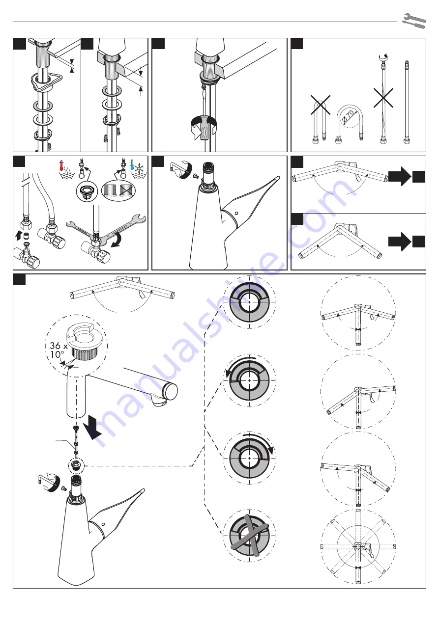 Hans Grohe Metris Select 320 Instructions For Use Manual Download Page 31