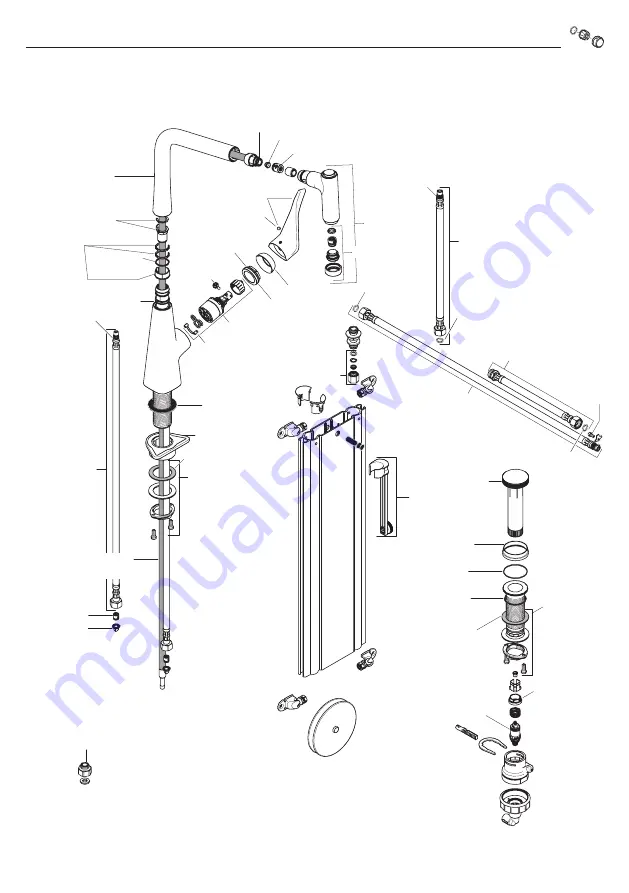 Hans Grohe Metris Select Eco M71 320 2jet 73827000 Instructions For Use/Assembly Instructions Download Page 49