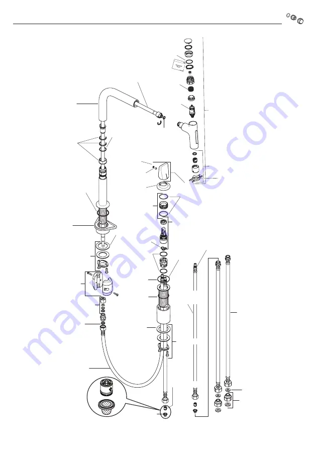 Hans Grohe Metris Select M71 200 1jet 14845007 Instructions For Use/Assembly Instructions Download Page 15