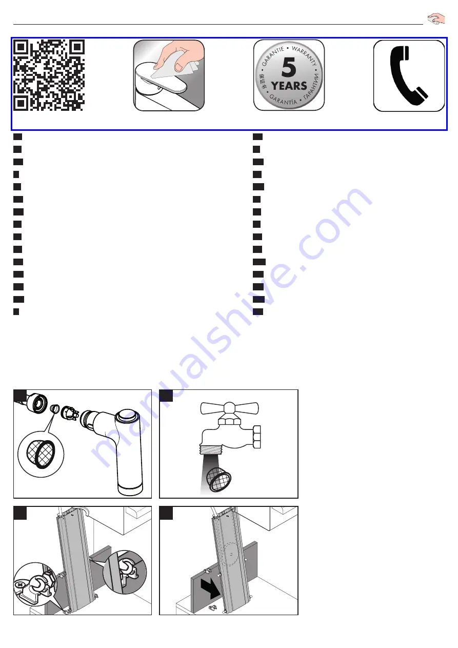 Hans Grohe Metris Select M71 220 2jet sBox 73805000 Instructions For Use/Assembly Instructions Download Page 37