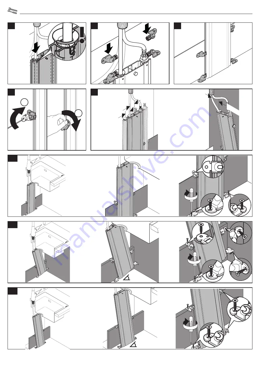 Hans Grohe Metris Select M71 240 1jet sBox 73802 Series Instructions For Use/Assembly Instructions Download Page 34