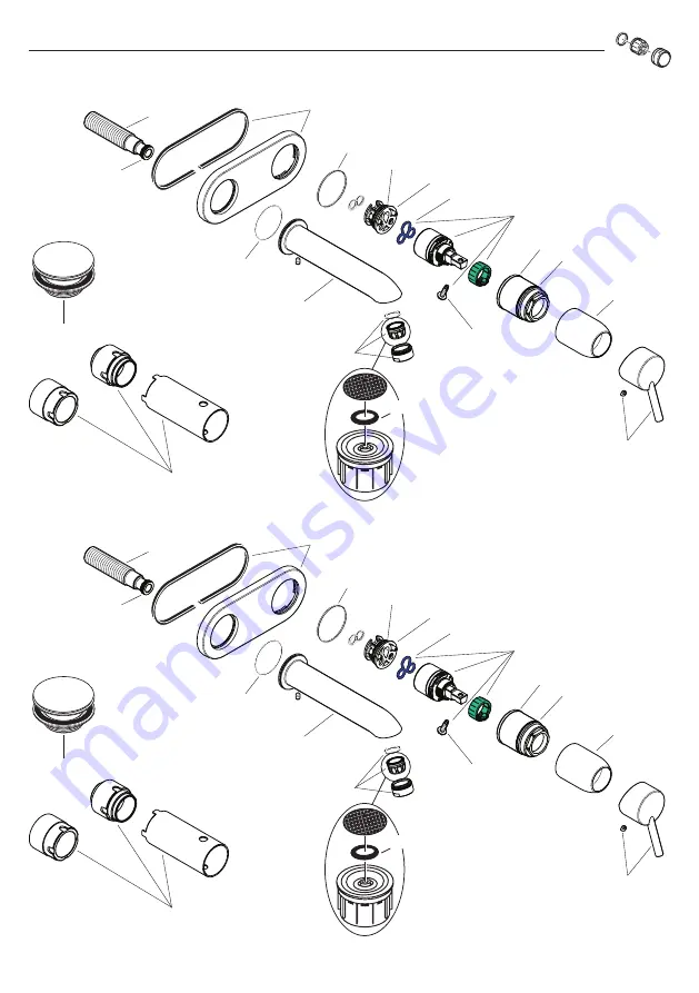 Hans Grohe Metris Series Instructions For Use/Assembly Instructions Download Page 37