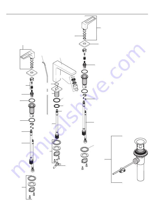 Hans Grohe Metropol 32517 1 Series Installation/User Instructions/Warranty Download Page 17