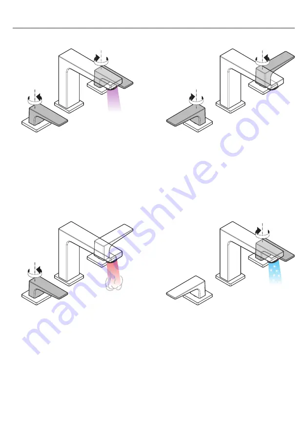 Hans Grohe Metropol 32517 1 Series Installation/User Instructions/Warranty Download Page 19