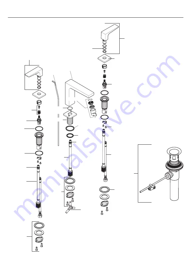 Hans Grohe Metropol 32518 1 Series Installation/User Instructions/Warranty Download Page 15