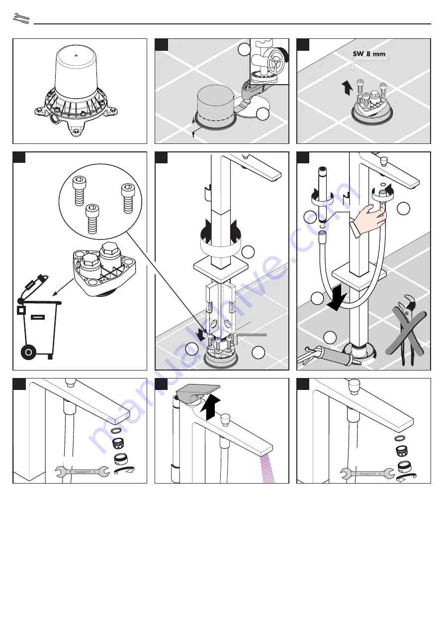 Hans Grohe Metropol 32532 Series Instructions For Use/Assembly Instructions Download Page 32