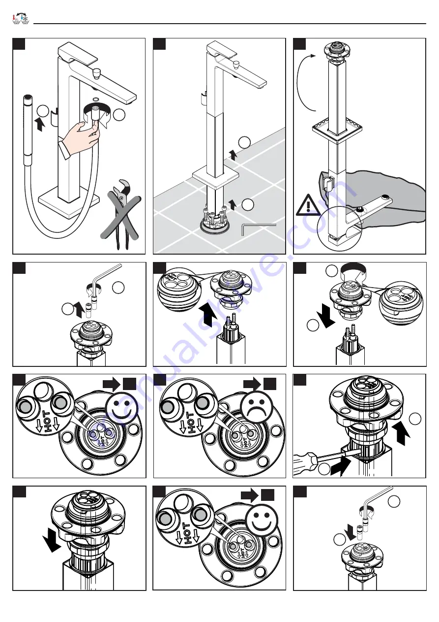 Hans Grohe Metropol 32532 Series Instructions For Use/Assembly Instructions Download Page 38