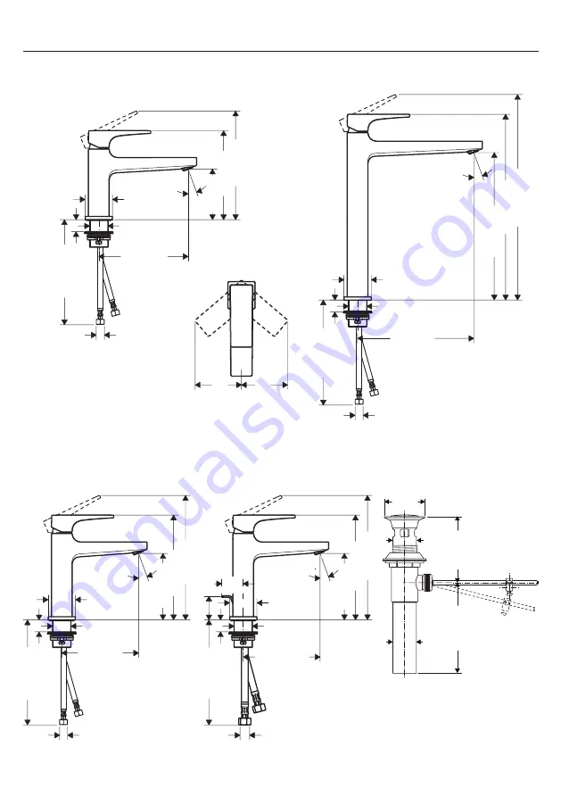 Hans Grohe Metropol 74513 Скачать руководство пользователя страница 4