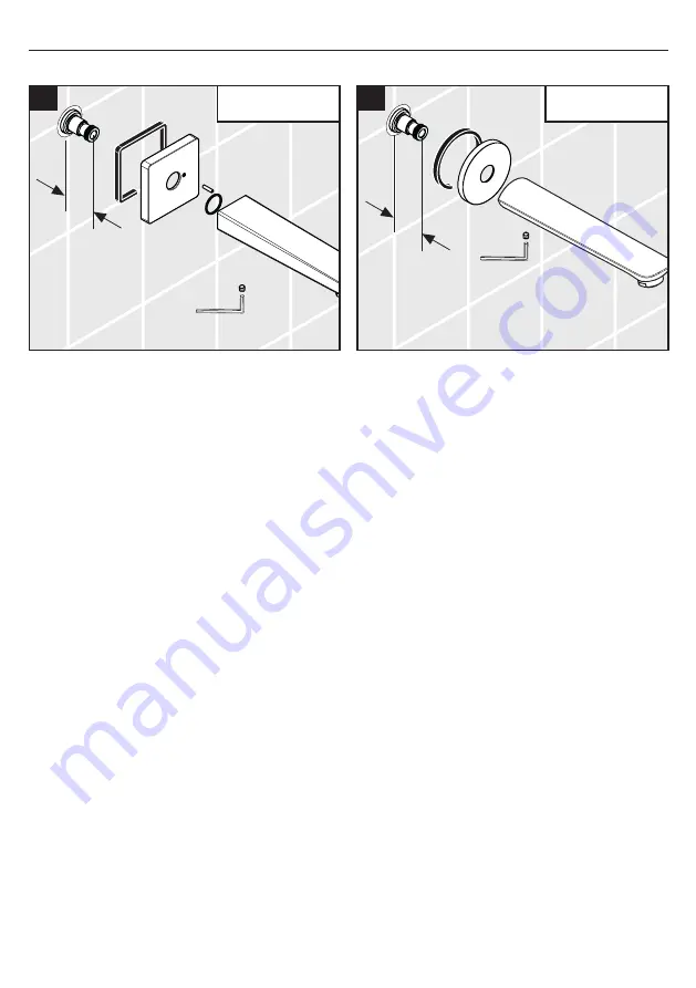 Hans Grohe Metropol Classic 13425000 Assembly Instructions Manual Download Page 8