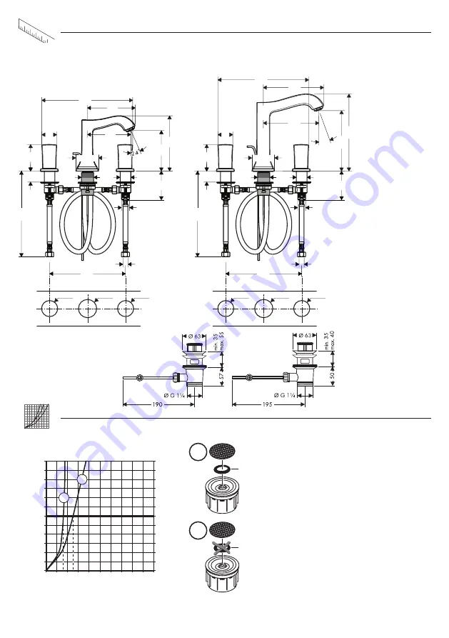 Hans Grohe Metropol Classic 31304 Series Instructions For Use/Assembly Instructions Download Page 36