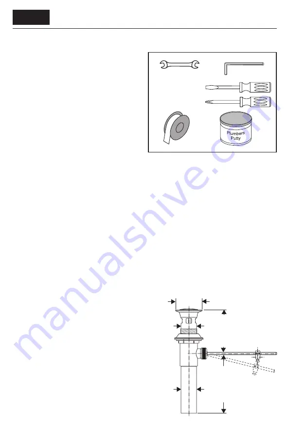 Hans Grohe Metropol Classic 31307 1 Series Installation/User Instructions/Warranty Download Page 3