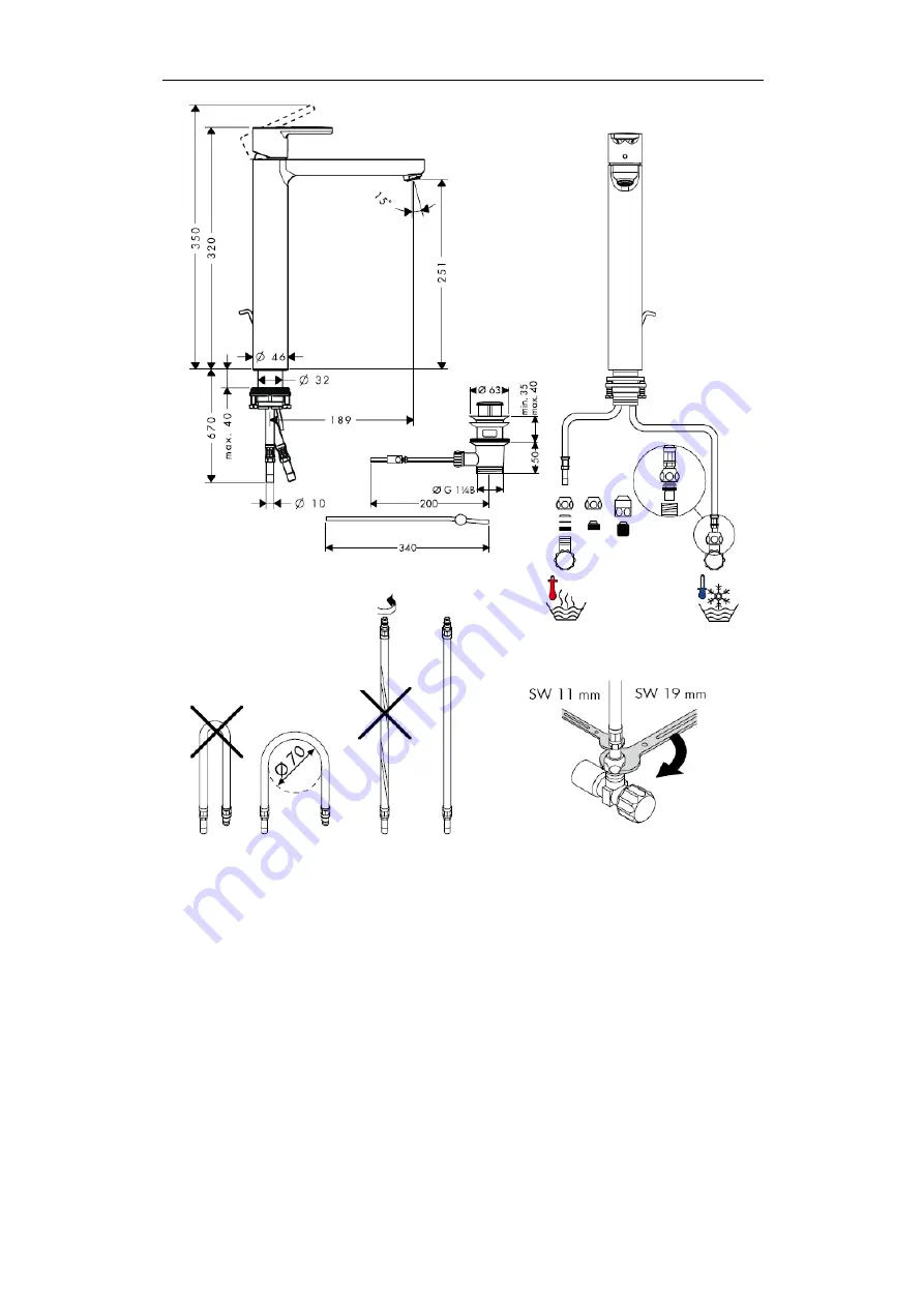 Hans Grohe Metropol S 14020Series Скачать руководство пользователя страница 138