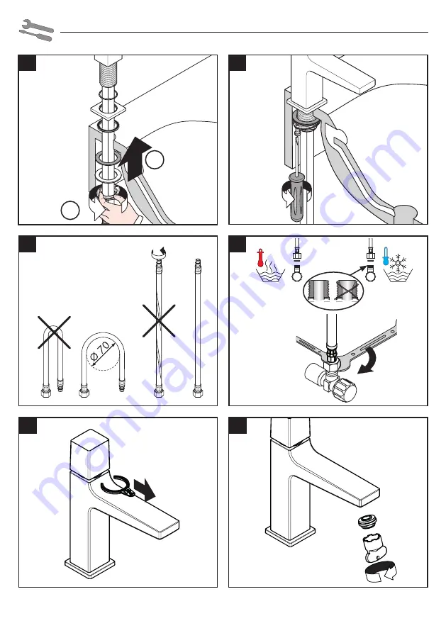 Hans Grohe Metropol Select 100 32570000 Instructions For Use/Assembly Instructions Download Page 60