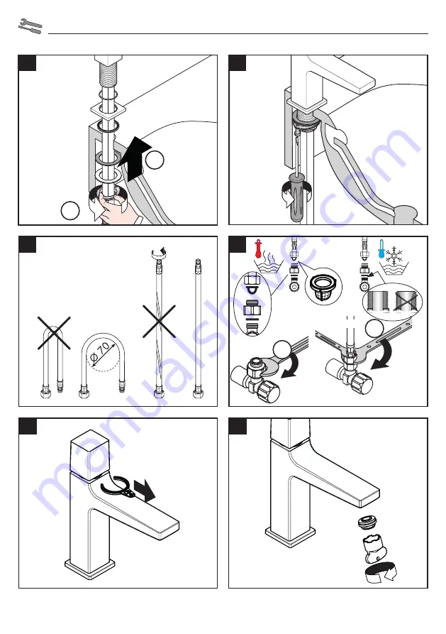 Hans Grohe Metropol Select 110 32571007 Instructions For Use/Assembly Instructions Download Page 4