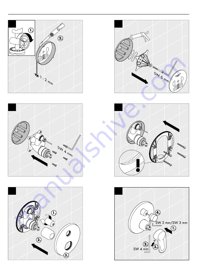 Hans Grohe Mondial 15415 Series Скачать руководство пользователя страница 5