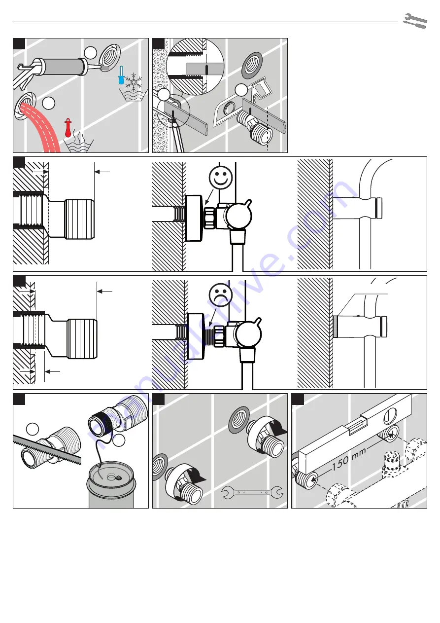 Hans Grohe MyClub 180 Showerpipe EcoSmart Instructions For Use/Assembly Instructions Download Page 31