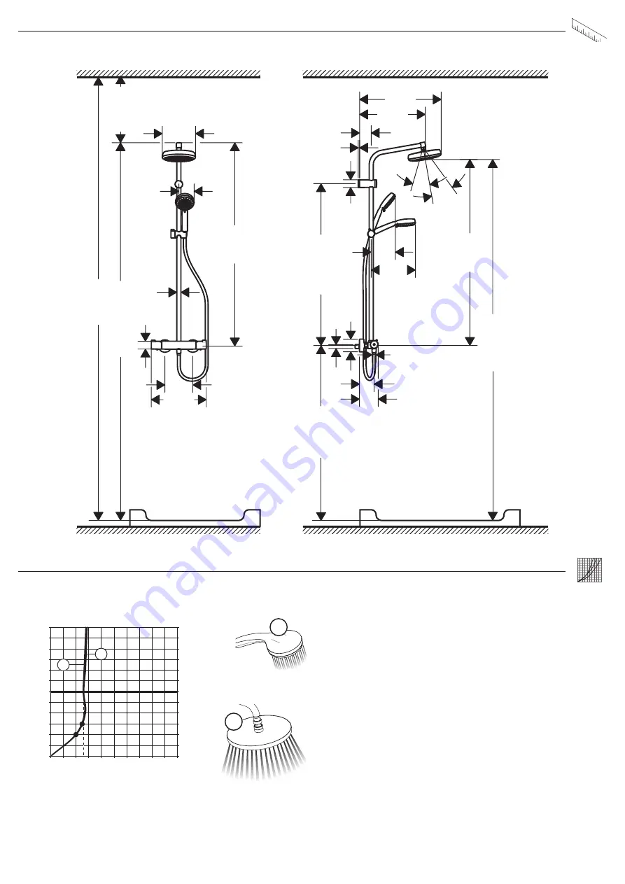 Hans Grohe MyClub 180 Showerpipe EcoSmart Instructions For Use/Assembly Instructions Download Page 37