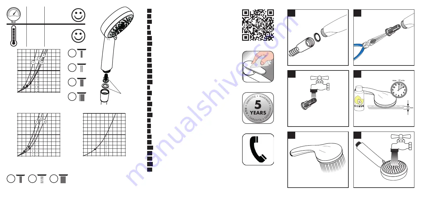 Hans Grohe MyClub 1jet 26683400 Скачать руководство пользователя страница 2